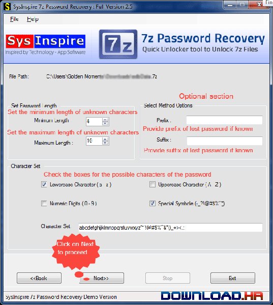 SysInspire 7z Password Recovery 2.5 2.5 Featured Image