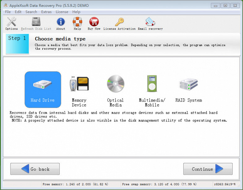 AppleXsoft Data Recovery Professional 5.5.9.2 5.5.9.2 Featured Image