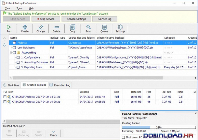 Exiland Backup Professional 5.0 5.0 Featured Image