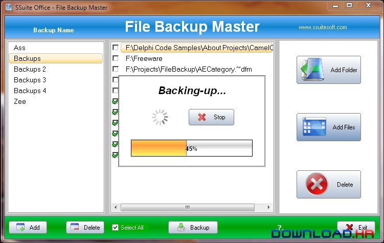 SSuite File Backup Master 2.8.2.2 2.8.2.2 Featured Image