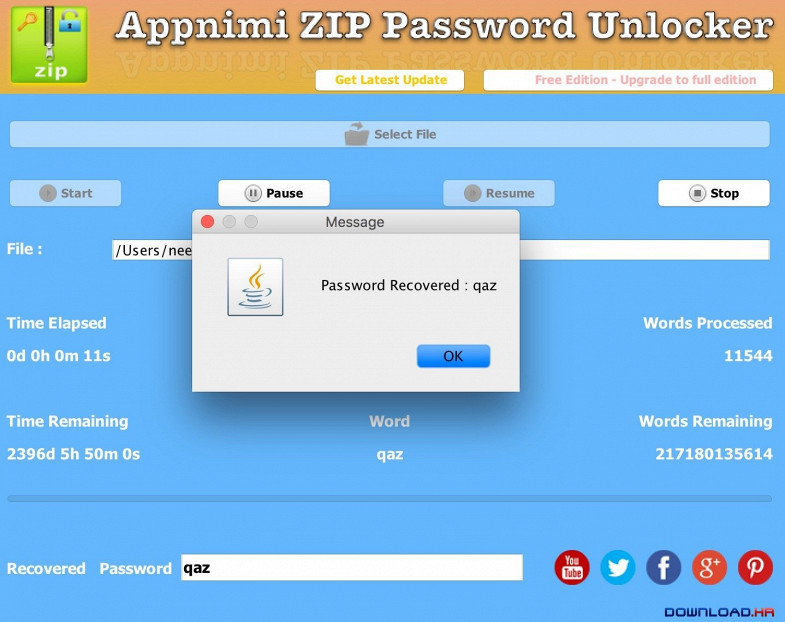 Appnimi ZIP Password Unlocker 3.1 3.1 Featured Image