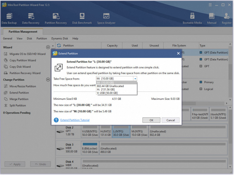 MiniTool Partition Wizard 12.5.0.0 12.5.0.0 Featured Image