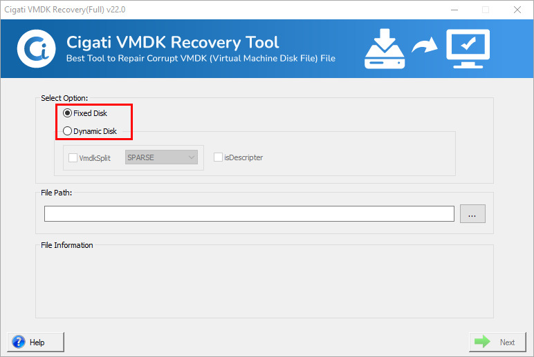 Cigati VMDK Recovery Tool 22.0 22.0 Featured Image