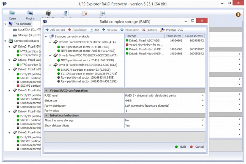 UFS Explorer RAID Recovery (Win) 7.12 7.12 Featured Image