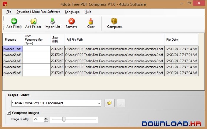 4dots Free PDF Compress 2.1 2.1 Featured Image