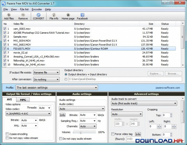 Portable Pazera Free MOV to AVI Converter 1.7 1.7 Featured Image