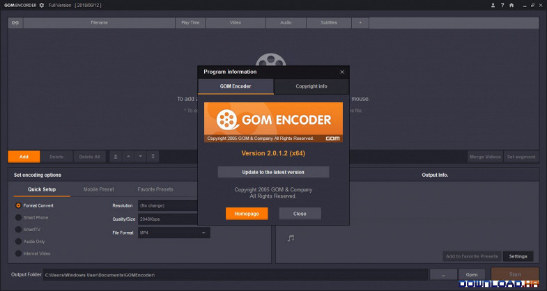 GOM Encoder 2.0.1.4 2.0.1.4 Featured Image